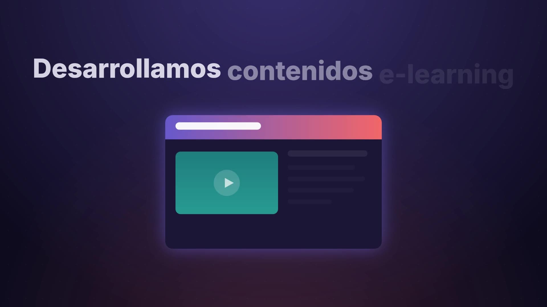 Lección interactiva de Clúster E-learning